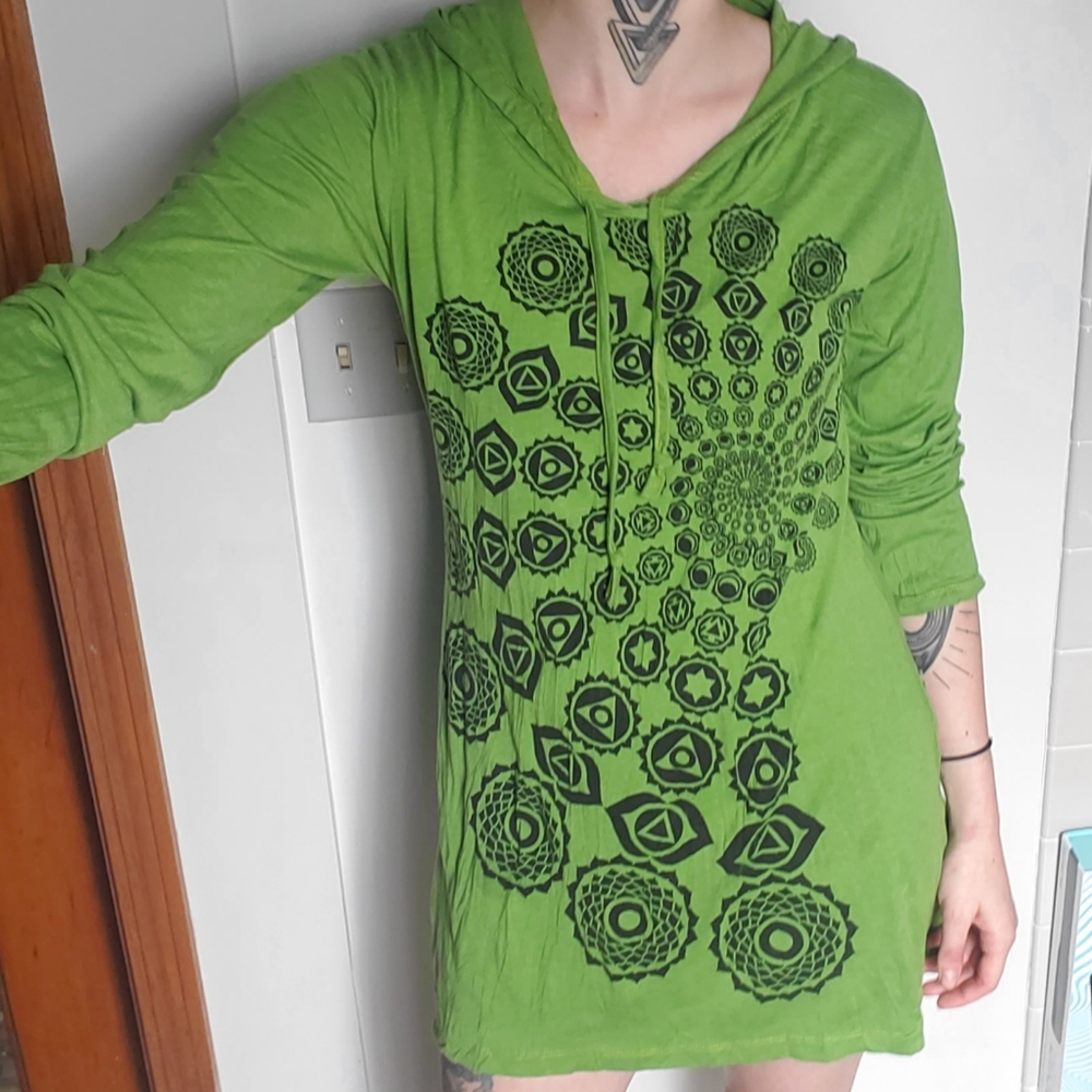 Chakra Beach cover / light dress
